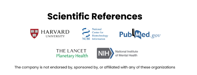 Scientific reference organizations displayed in product materials